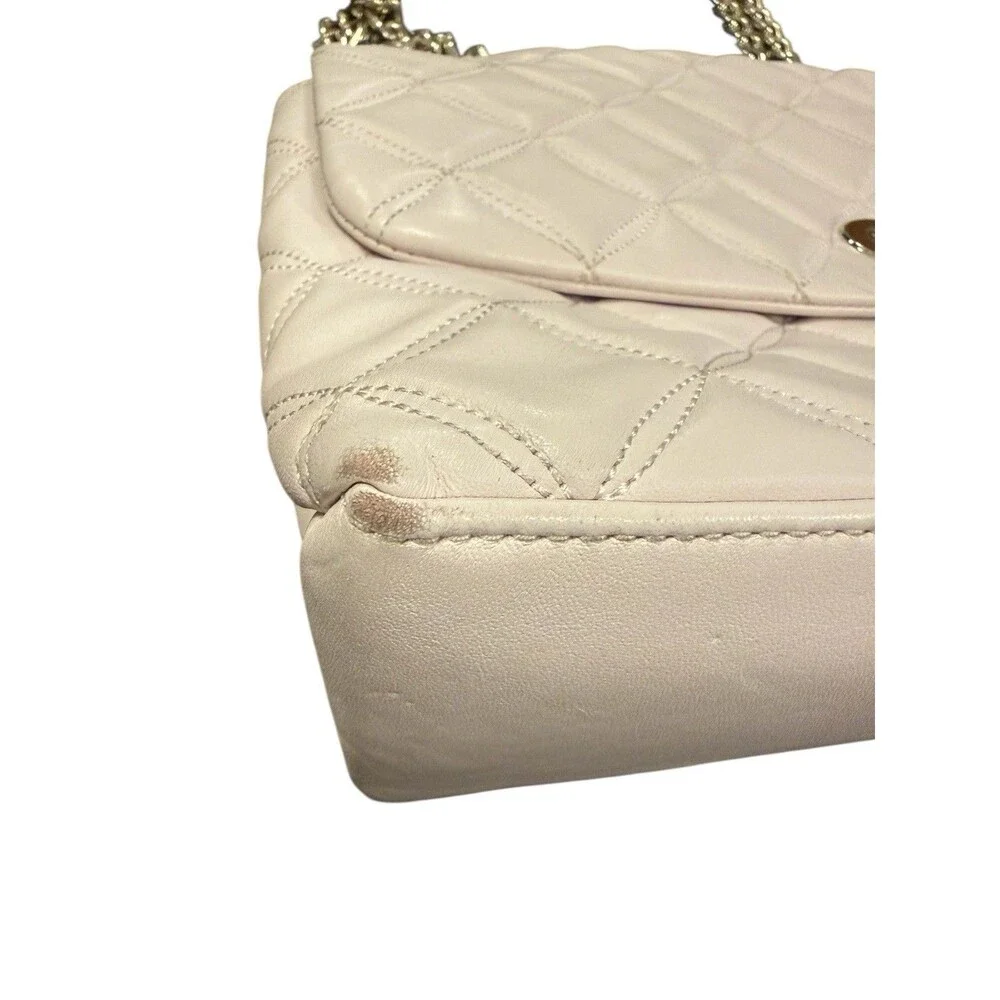 Kate Spade New York Natalia‎ Quilted Pink Convertible Crossbody Handbag Purse